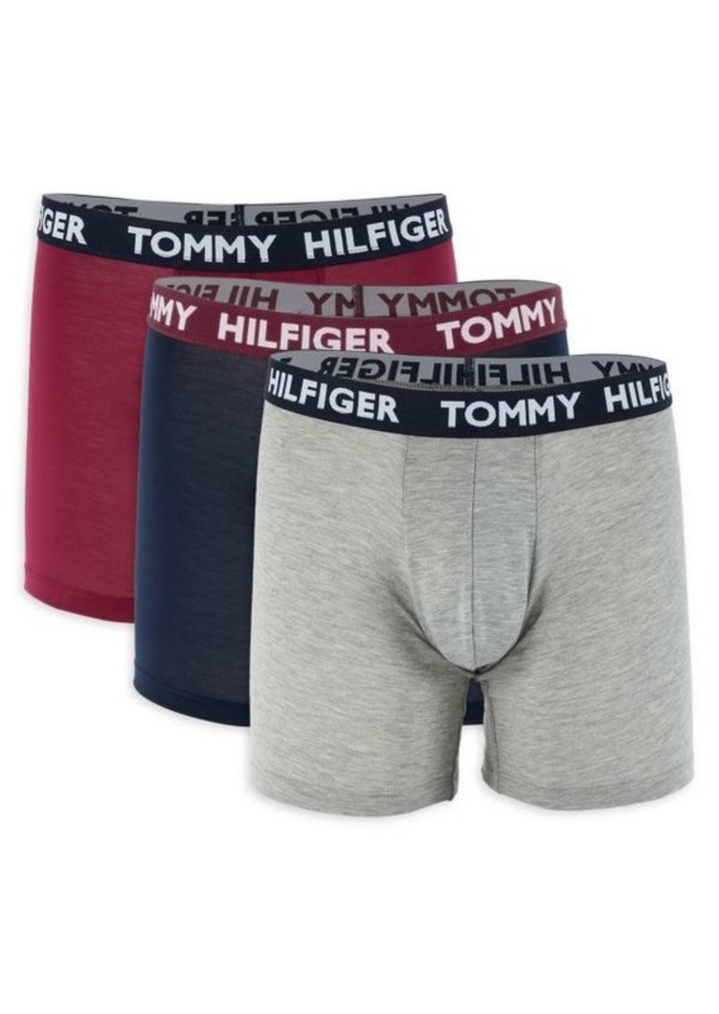 Tommy Hilfiger 3-Pack Logo Waist Boxer Briefs