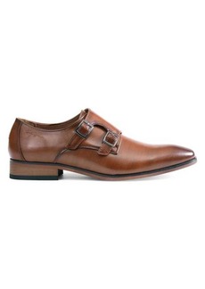 Tommy Hilfiger Almond Toe Double Monk Shoes