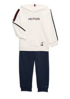 Tommy Hilfiger Baby Boy's & Little Boy's 2-Piece Logo Hoodie & Joggers Set