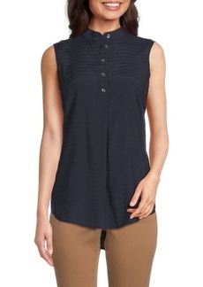 Tommy Hilfiger Band Collar Sleeveless Top
