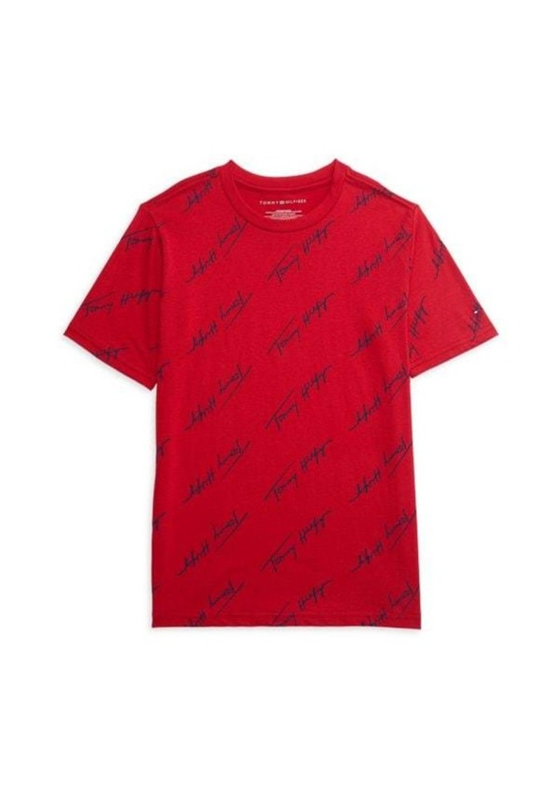 Tommy Hilfiger Boy's Logo Tee