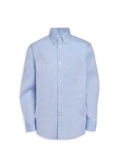 Tommy Hilfiger Boy's Solid Oxford Shirt