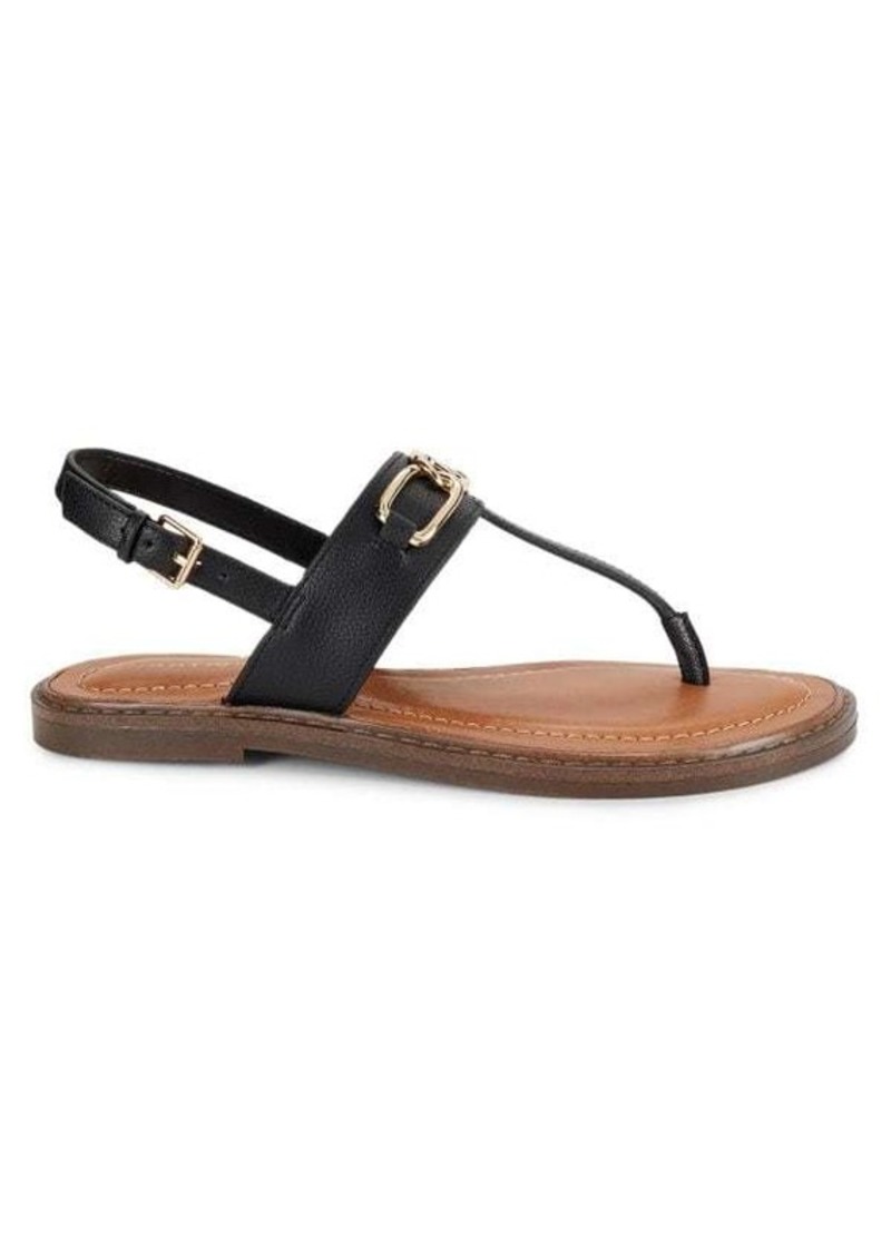 Tommy Hilfiger Brontina T Strap Flat Sandals