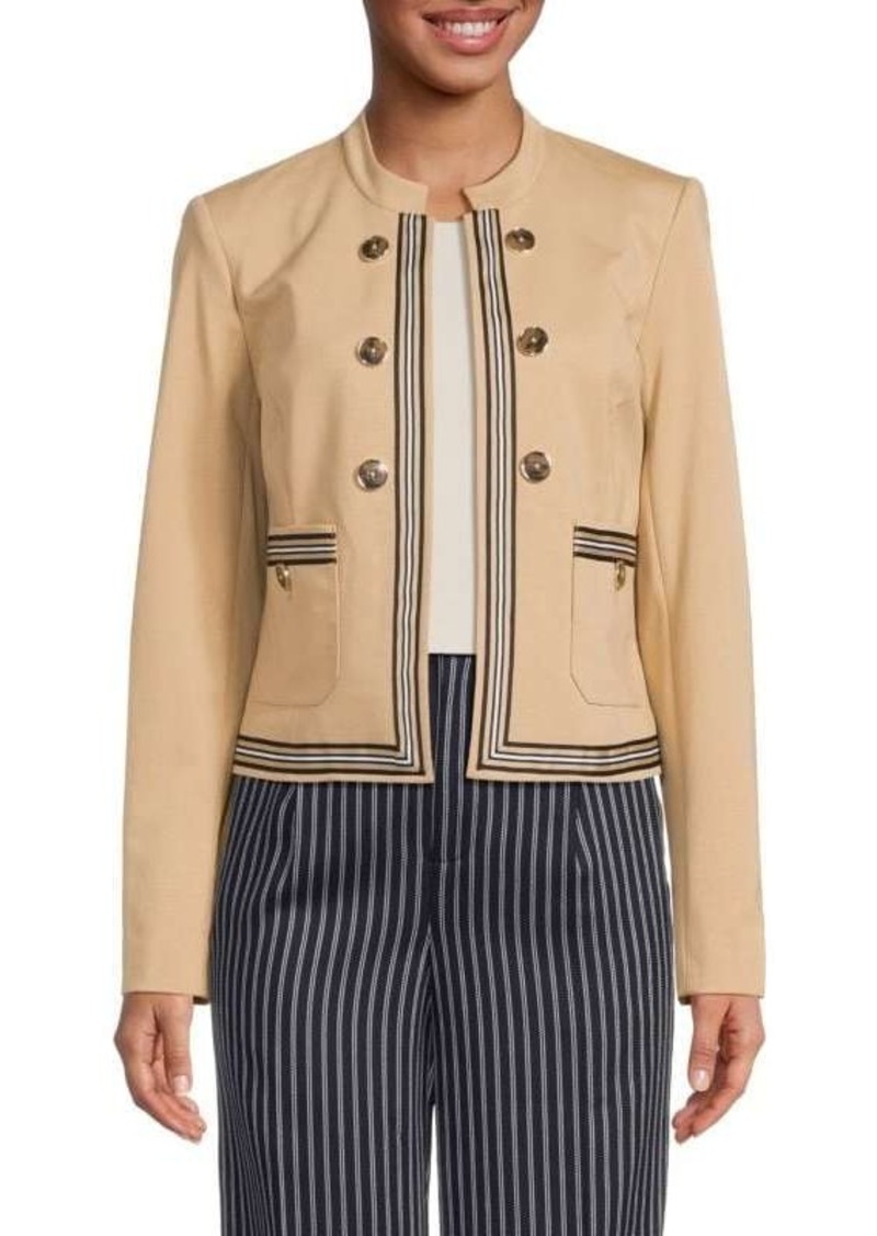 Tommy Hilfiger Button Open Front Jacket