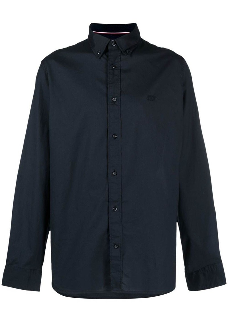 Tommy Hilfiger buttoned-collar long-sleeve shirt
