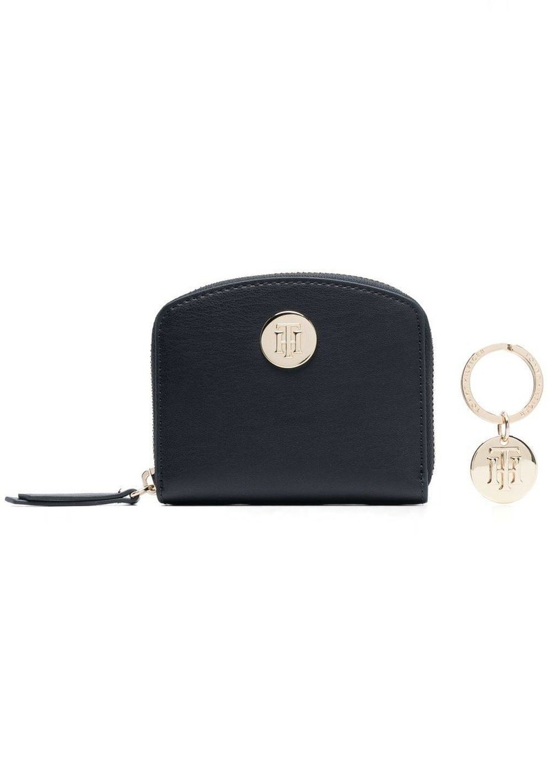 Tommy Hilfiger charm-detail zip-up wallet