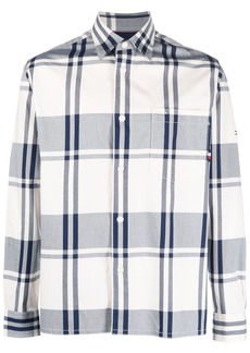 Tommy Hilfiger check-pattern cotton shirt