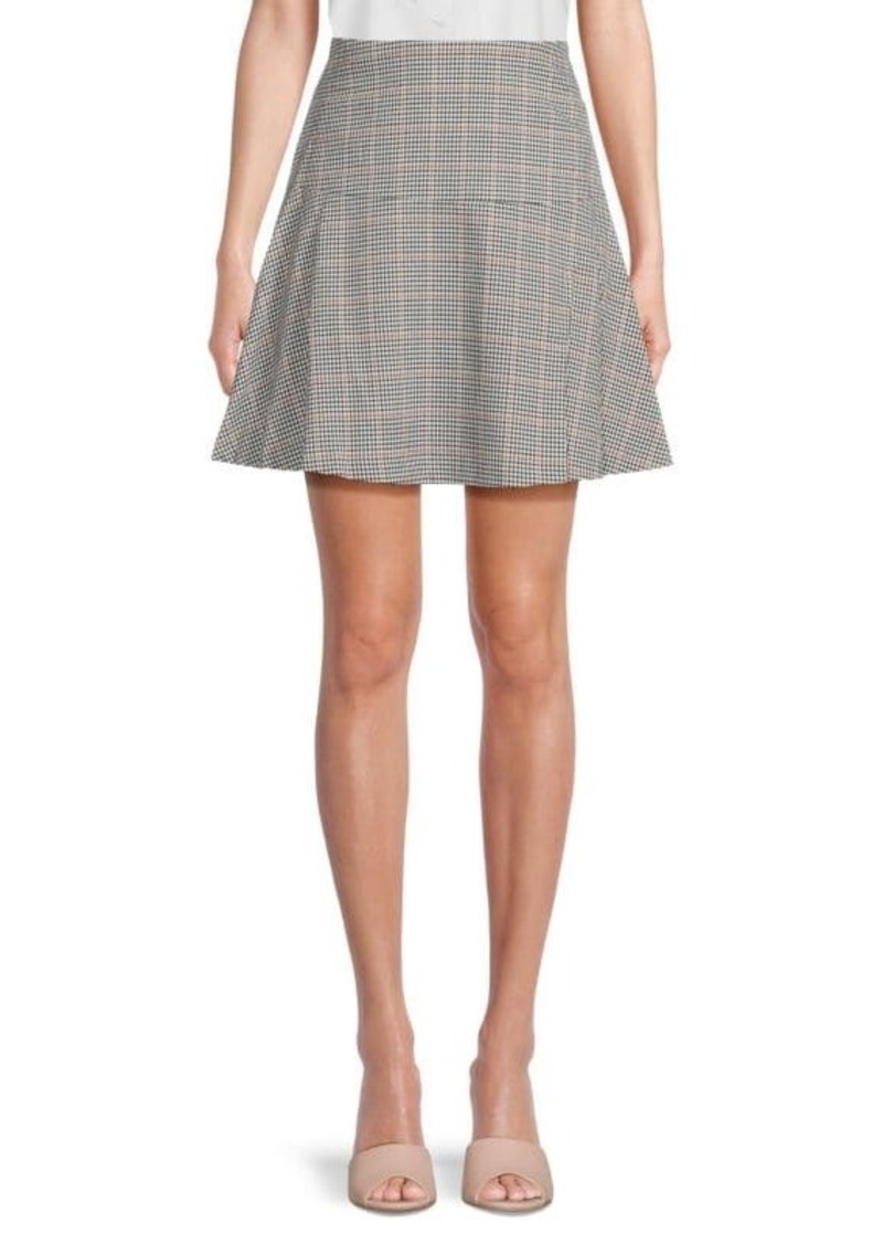 Tommy Hilfiger Checked Mini Skirt