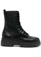 Tommy Hilfiger chunky lace-up leather ankle boots