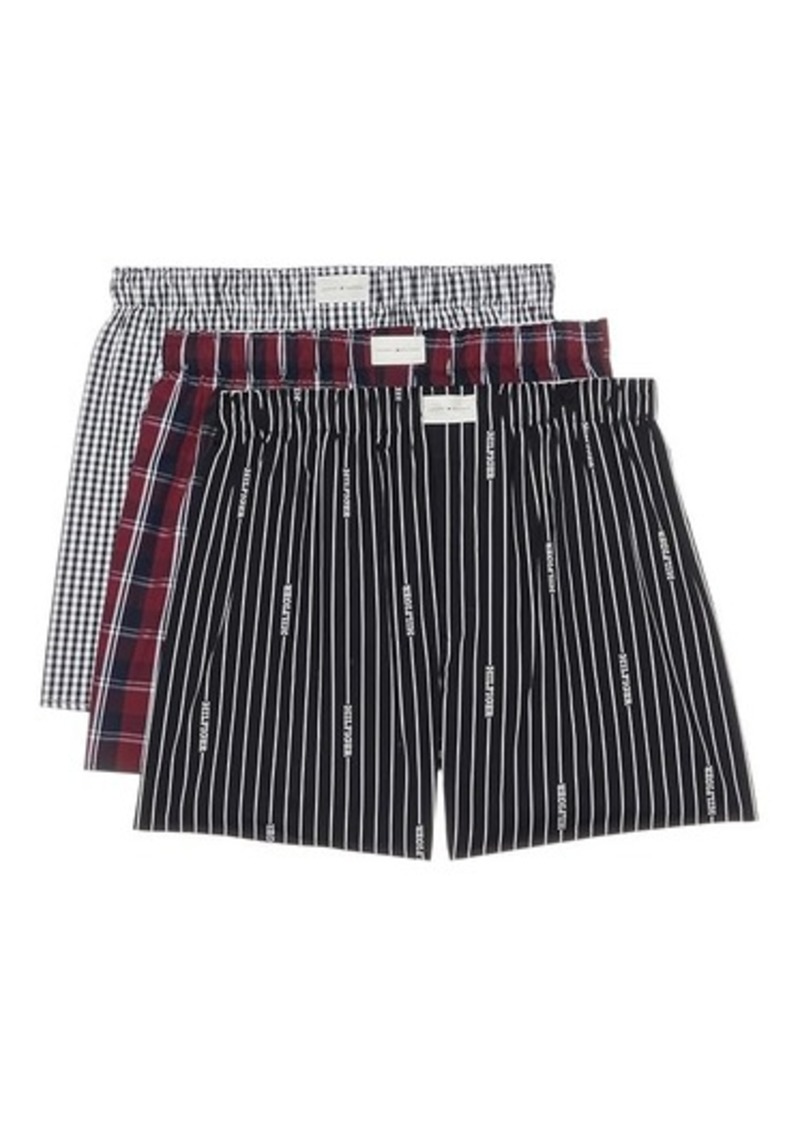 Tommy Hilfiger Cotton Classics Woven Boxer 3-Pack