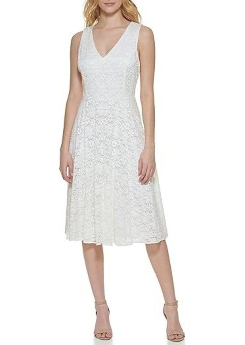 Tommy Hilfiger Daisy Lace Fit and Flare