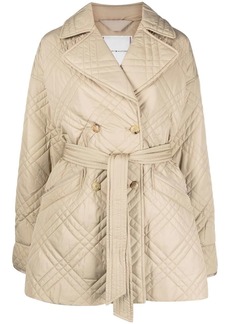 Tommy Hilfiger double-breasted quilted coat