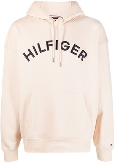 Tommy Hilfiger embroidered-logo long-sleeve hoodie