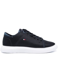 Tommy Hilfiger embroidered logo mesh low-top sneakers