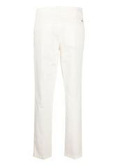 Tommy Hilfiger embroidered-logo tapered-leg trousers
