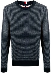 Tommy Hilfiger embroidered long-sleeve sweater