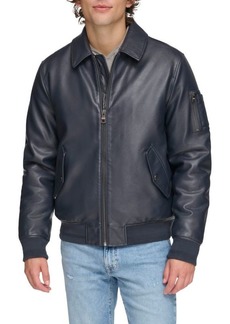 Tommy Hilfiger Faux Leather Bomber