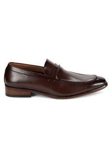 Tommy Hilfiger Faux Leather Penny Loafers