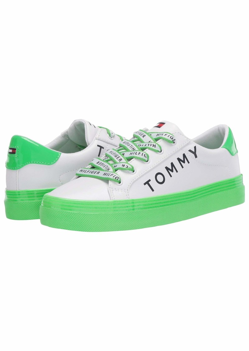 tommy hilfiger trainers green