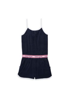 Tommy Hilfiger Girl&#8217;s French Terry Logo Romper