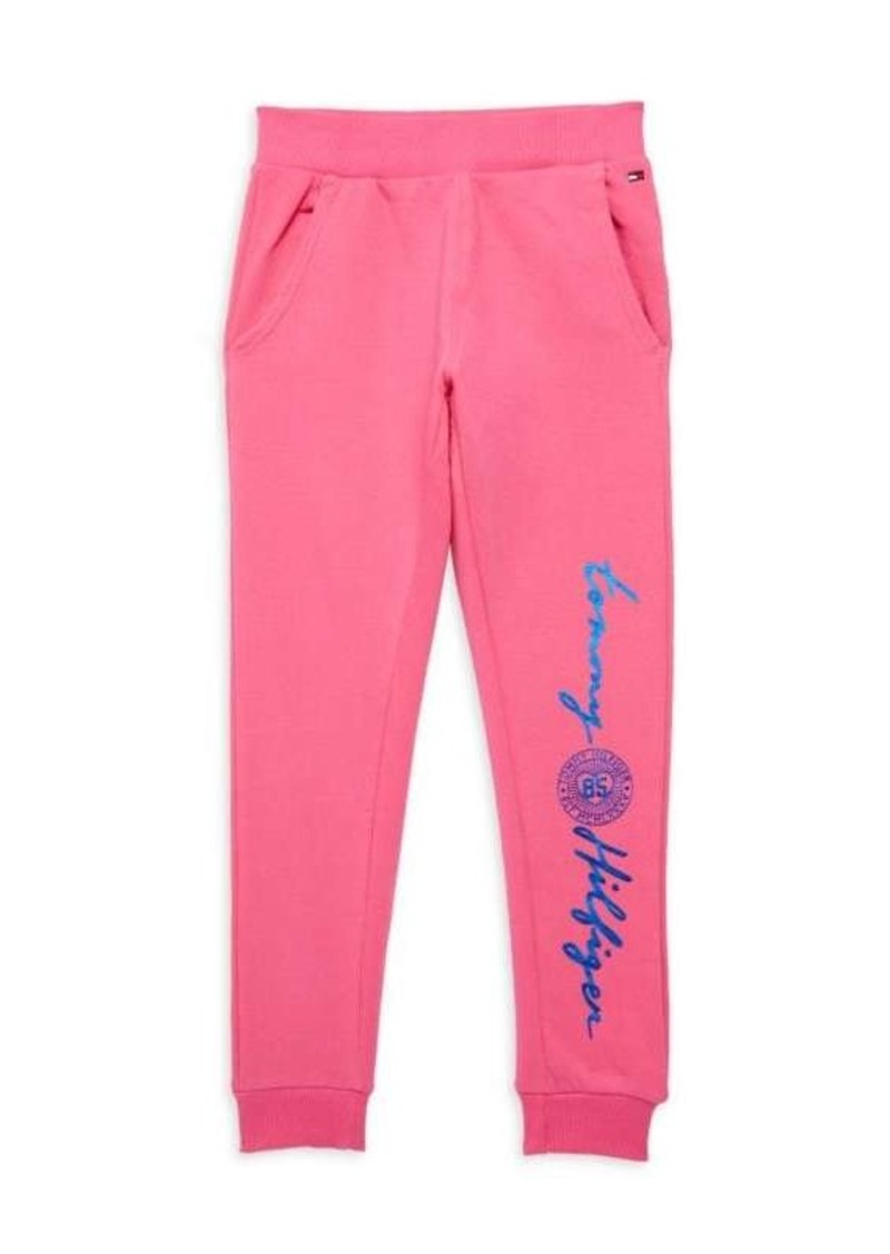 Tommy Hilfiger Girl&#8217;s Logo Joggers