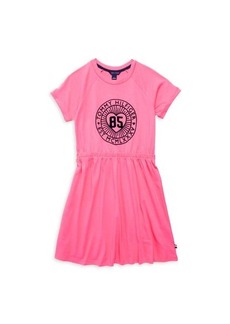 Tommy Hilfiger Girl&#8217;s Logo T Shirt Dress