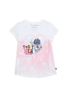 Tommy Hilfiger Girl's Crewneck Graphic Tee