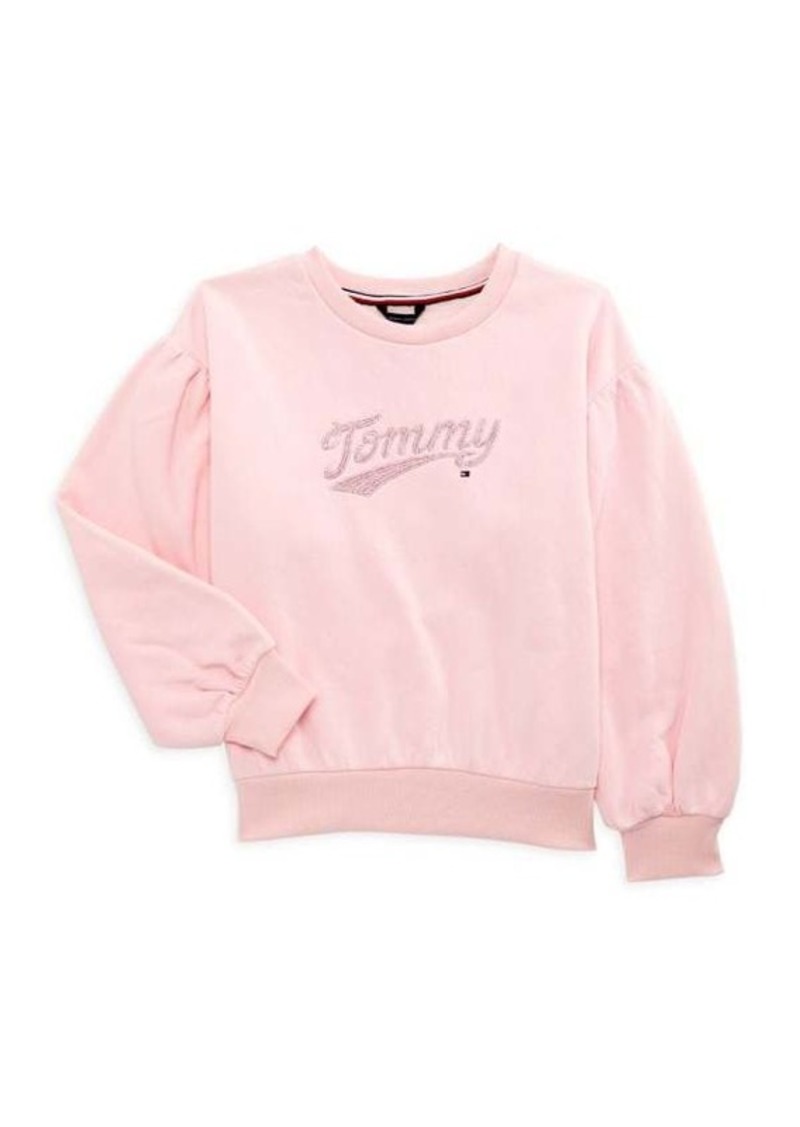 Tommy Hilfiger Girl's Fleece Logo Sweatshirt