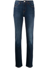 Tommy Hilfiger high-rise slim-fit jeans