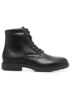 Tommy Hilfiger lace-up leather boots