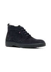 Tommy Hilfiger lace-up suede ankle boots