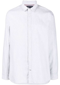 Tommy Hilfiger line-print long-sleeve shirt