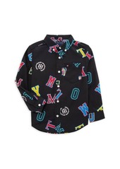 Tommy Hilfiger Little Boy's Colorblock Logo Shirt