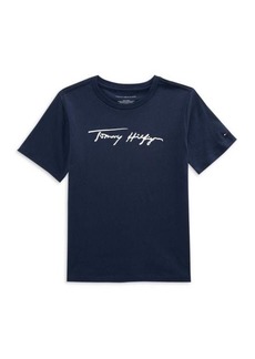 Tommy Hilfiger Little Boy's Logo Graphic Tee