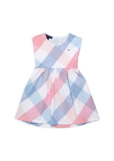 Tommy Hilfiger Little Girl's Checked A Line Dress