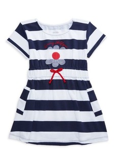 Tommy Hilfiger Little Girl's Striped A-Line Dress
