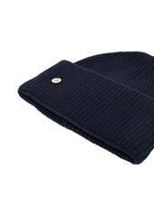 Tommy Hilfiger logo charm knitted beanie