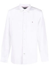 Tommy Hilfiger logo embroidered button-down shirt