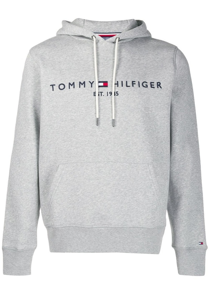 Tommy Hilfiger logo embroidered hoodie