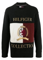 Tommy Hilfiger logo-embroidered jumper