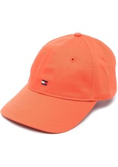Tommy Hilfiger logo-embroidered organic cotton cap