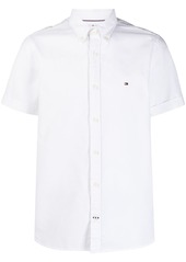 Tommy Hilfiger logo-embroidered short-sleeved shirt