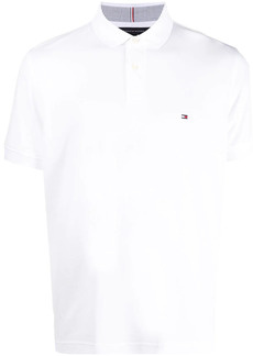 Tommy Hilfiger logo-patch polo shirt