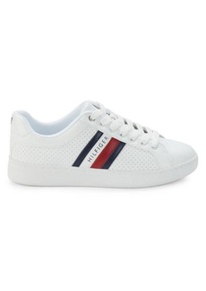 Tommy Hilfiger Logo Perforated Sneakers