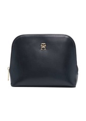 Tommy Hilfiger logo-plaque detail makeup bag