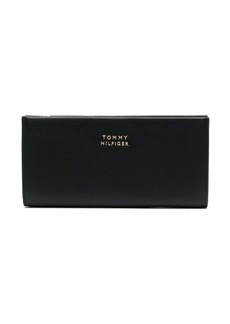 Tommy Hilfiger logo-plaque leather wallet