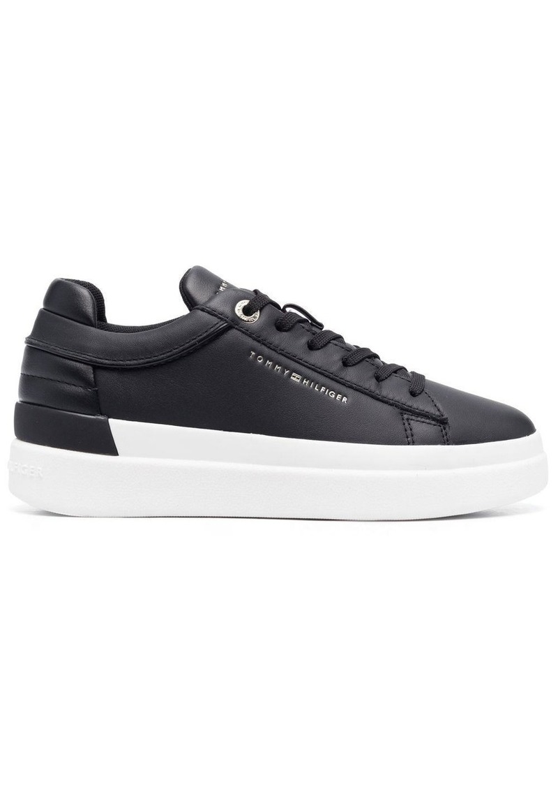 Tommy Hilfiger logo-print lace-up sneakers