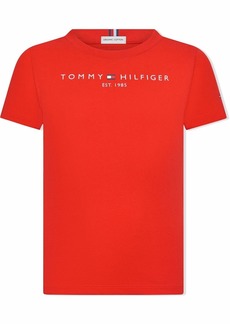 Tommy Hilfiger logo-print organic cotton T-shirt