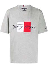 Tommy Hilfiger logo print organic cotton T-shirt
