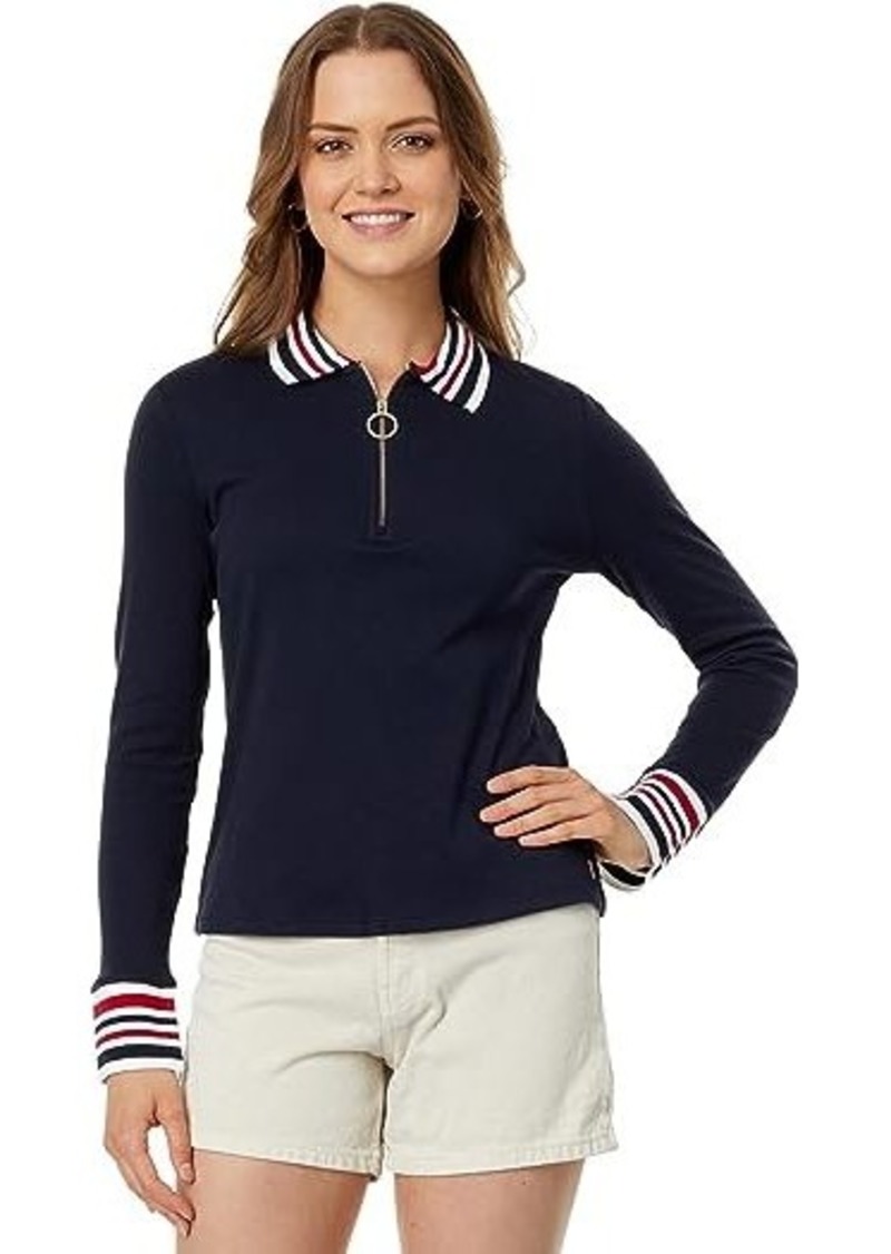 Tommy Hilfiger Long Sleeve 1/4 Zip Polo